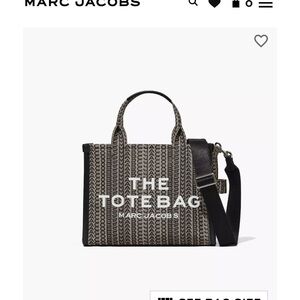 Marc jacobs medium monogram tote bag
